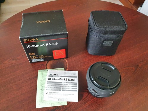 Sigma 20mm ex dc per - 10-20mm, f4-5.6